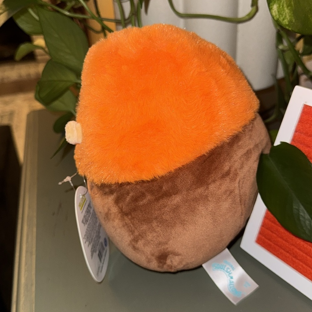 Robb Squishmallows Orange and Brown Plush Toy - Picture 3 of 5
